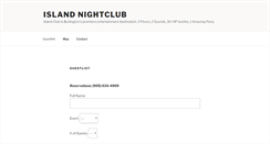 Desktop Screenshot of islandnightclub.com